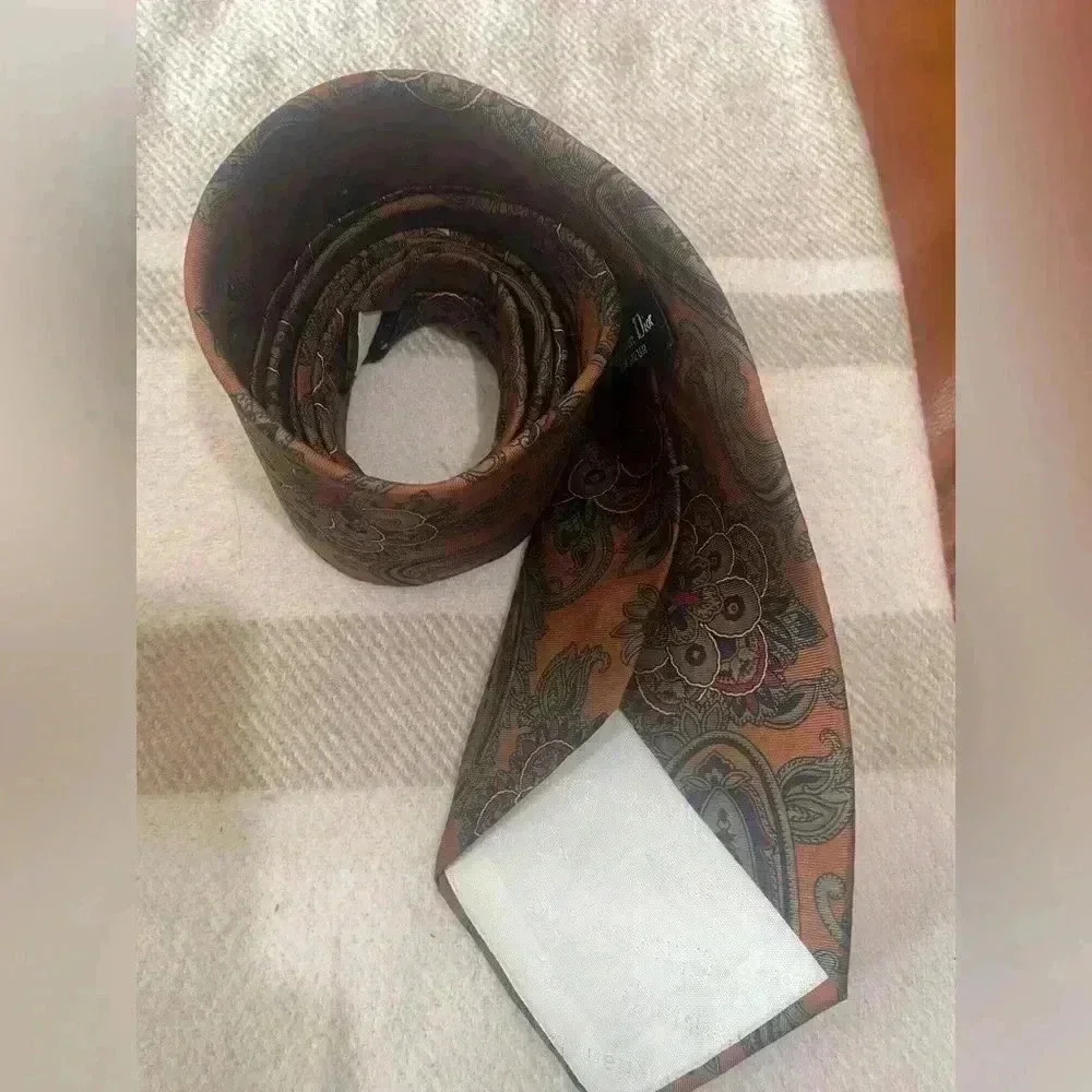 Vintage Christian Dior Abstract Pattern Tie